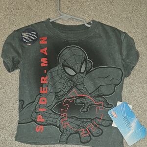 Marvel Spider-Man Black and Red Kids Tee
